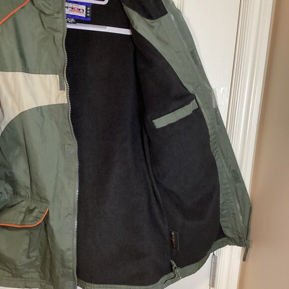 Orion Sport VTX 2000 Men's Jacket Windbreaker Rain Jacket Size XL Hooded Lined - Picture 6 of 11